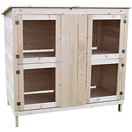 Tohos wooden with 4 pens - Rabbit Hutch