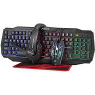 XTRIKE CM-406 4-in-1 Gaming Combo - Keyboard and Mouse Set