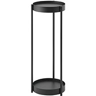 YAMAZAKI Flower table with wheels Tower 4367, black - Flower Table