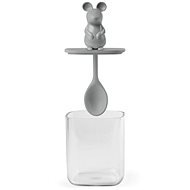 QUALY DESIGN Lucky Mouse 10365 Dóza s lyžičkou 250 ml - Dóza