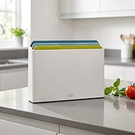 JOSEPH JOSEPH Duo 60221 Opal Cutlery with stand 32 × 22 cm 3 pcs - Cutting Board