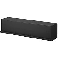 YAMAZAKI Wall mounted toilet paper dispenser Tower 10069, black - Toilet Roll Dispenser