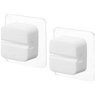 Yamazaki Multifunctional Film Hook Holder, 2 pcs, white - Bathroom Hook