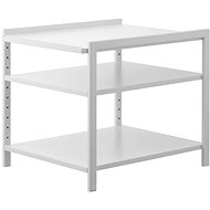 YAMAZAKI Shelf for cabinet under the sink Tower 2011, white - Wardrobe Organiser