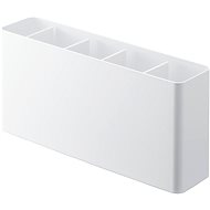YAMAZAKI Tower 8146 kitchen tool and cutting board organizer, white - Kitchen Organiser