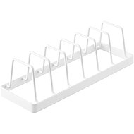 Yamazaki Tower 1375 plate rack, white - Plate Rack