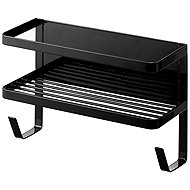 Yamazaki Magnetic laundry organizer Tower 4769, black - Organiser