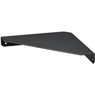 Yamazaki Tower corner shelf, black - Shelf
