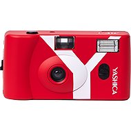 YASHICA MF-1 Snapshot Art Camera Red - Film Camera