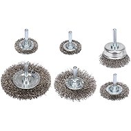 YATO Wire brushes with drill attachment INOX set of 6 YT-47593 - Adapter Set