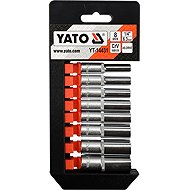 YATO 1/4" socket set 8 pcs 5,5-13 mm YT-14431 - Standard Socket Set