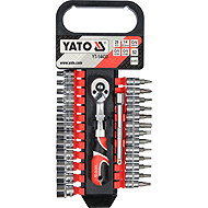 YATO Set of bits and sockets 1/4" 28 pcs YT-14433 - Standard Socket Set