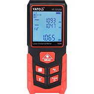 YATO Distance, angle, circumference, volume, laser distance meter max 100 m YT-731252 - Laser Distance Meter