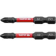 YATO Impact bits 1/4" × 50 mm PZ1 2 pcs YT-78043 - Bit Set