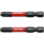 YATO Impact bits 1/4" × 50 mm PZ3 2 pcs YT-78045 - Bit Set