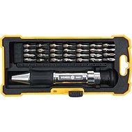 VOREL Ratchet screwdriver with extensions set 29 pcs TO-64401 - Screwdriver