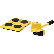 VOREL Set of washers with wheels 5 pcs, load capacity 150 kg TO-87245 - Transport Cart