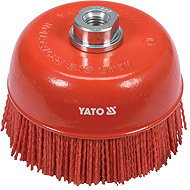 YATO Nylon brush 125mm M14 YT-47787 - Wire Wheel Brush