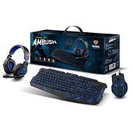 YENKEE AMBUSH Set - Black - CZ/SK - Keyboard and Mouse Set