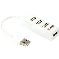 Yenkee YHB 4001WH White - USB Hub