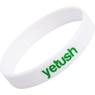 Yetush Smooth Citronella bílý - Mosquito Repellent Bracelet