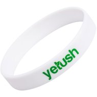 Yetush Smooth Citronella XS, white - Mosquito Repellent Bracelet