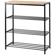 YLD OYE 61 × 31 × 70 cm, metal + wood - Shoe Rack