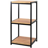 YLD CINDRE shelving unit 33 × 30 × 65 cm, metal/wood, 3-digit - Shelving Unit