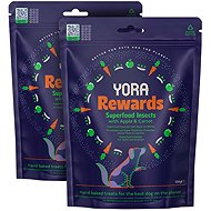YORA Rewards insect treats with apple and carrot 2 × 100 g - Dog Treats