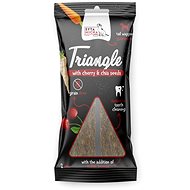 Syta micha - Triangle Goat with cherry and chia seeds - Dog Treats