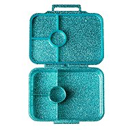 Lekkabox Snack box 4 sections - Glamour Aqua - Lunch Box