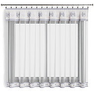 4sleep Finished curtain 300 × 140 cm - Masles on beige - Curtain