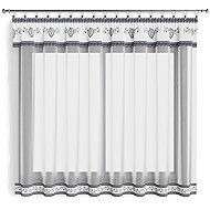 4sleep Finished curtain 300 × 140 cm - Heart folk - Curtain