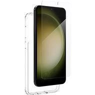 ZAGG iFrogz Defence Bundle Pack pro Samsung Galaxy S23+ – ochranná fólie a průhledný ochranný kryt - Phone Cover