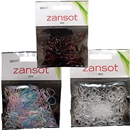 Zansot 3× elastic hair elastics mini 300 pcs multi-coloured -  Hair Ties