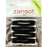 Zansot elastic hair bands, fabric 8 pcs black -  Hair Ties