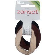 Zansot elastic hair elastic large, fine fabric 3 pcs light -  Hair Ties
