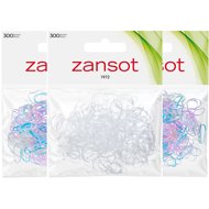 Zansot 3× mini hair elastics, 300 pcs, multicoloured 2 -  Hair Ties