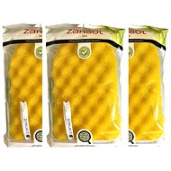 ZANSOT Reversible massage gloves + soft sponge 3 pcs - Sponge