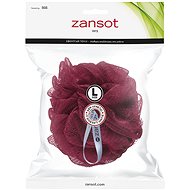Zansot Large mesh sponge, burgundy - Sponge