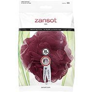 Zansot Extra large mesh sponge, burgundy - Sponge