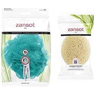Zansot Extra large netted sponge green + Imitation sea sponge - Sponge
