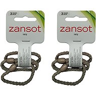 ZANSOT 2 × Knitted elastic hair bands, grey, 3 pcs -  Hair Ties
