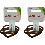 ZANSOT 2 × Knitted elastic hair bands, brown, 3 pcs -  Hair Ties