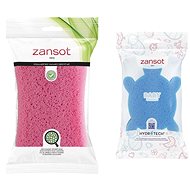 Zansot Soft sponge red + Baby sponge blue turtle - Sponge
