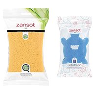 Zansot Soft sponge yellow + Baby sponge blue turtle - Sponge