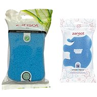 Zansot Soft sponge blue + Baby sponge blue elephant - Sponge