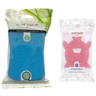 Zansot Soft sponge blue + Baby sponge pink turtle - Sponge