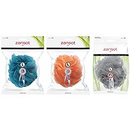 Zansot 3 × Large net sponge, multicoloured 2 - Sponge
