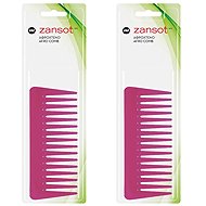 ZANSOT 2 × Small Afro comb 14 cm red - Comb